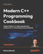 Livro de receitas de programação moderna em C++