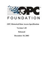 OPC Historical Data Access Spezifikation Version 1.20