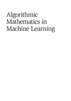 Algorithmische Mathematik im Maschinellen Lernen