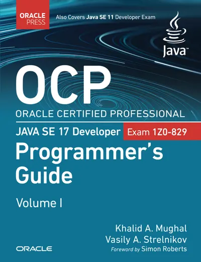 OCP Oracle Certified Professional Java SE 17 Developer (परीक्षा 1Z0-829) प्रोग्रामर गाइड