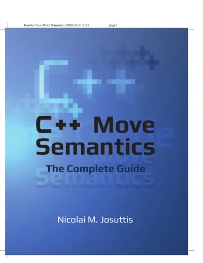 C++ Move Semantics - The Complete Guide