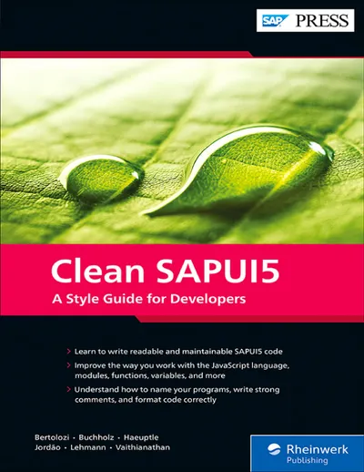 Clean SAPUI5: Ein Styleguide für Entwickler