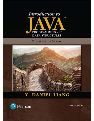 Introduction à la programmation Java et aux structures de données, version complète, douzième édition