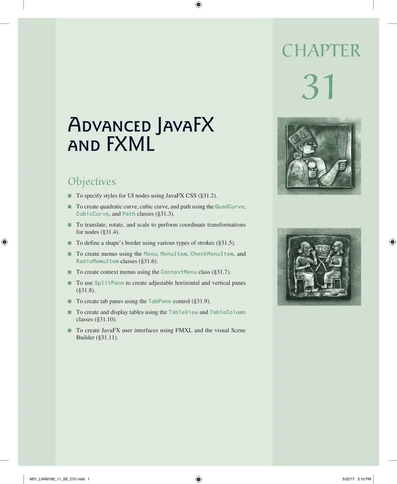Fortgeschrittenes JavaFX und FXML