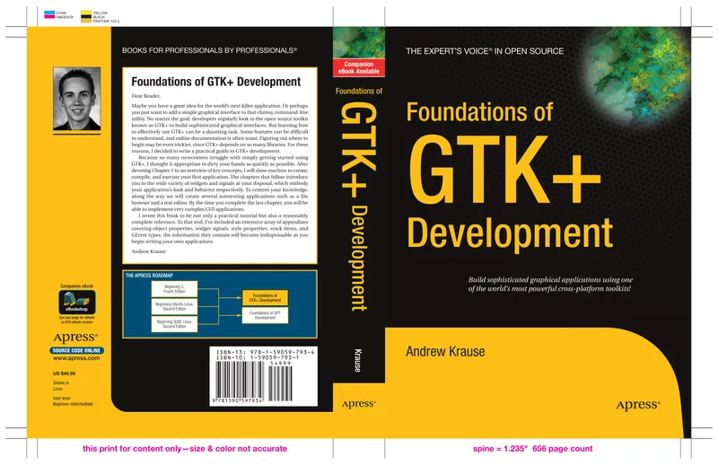 GTK+ विकास के मूल सिद्धांत