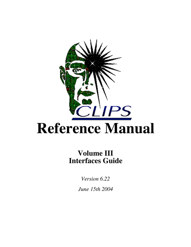 CLIPS-Schnittstellenhandbuch Version 6.22