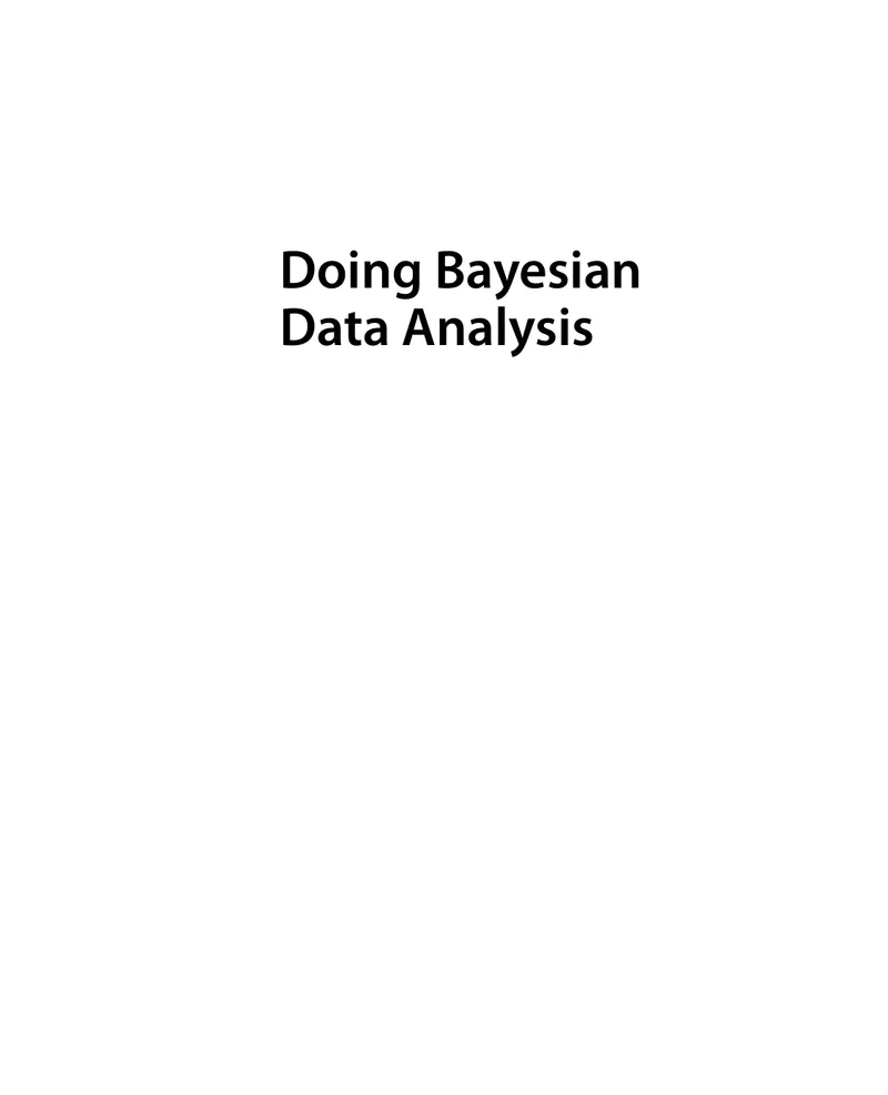 Bayesianische Datenanalyse: Ein Tutorial mit R, JAGS und Stan