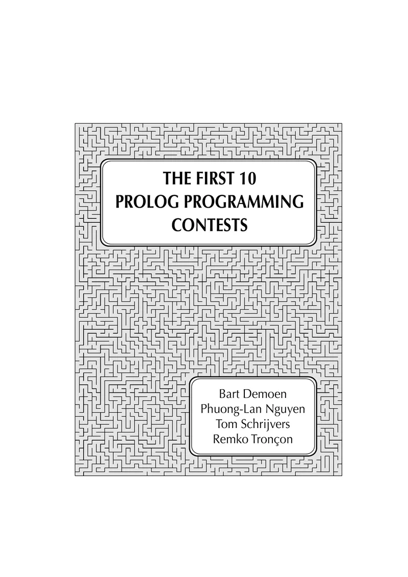 Os Primeiros 10 Concursos de Programação em Prolog