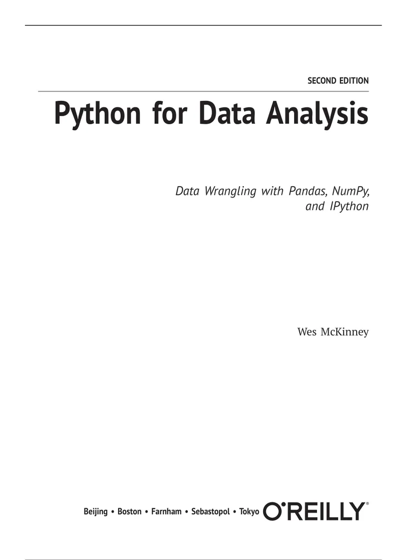 Python и анализ данных. Первичная обработка данных с применением pandas, NumPy и IPython